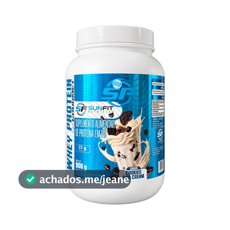 Whey Protein Gourmet SF 23g de Proteína Por Dose - Baixo Carboidrato 900g