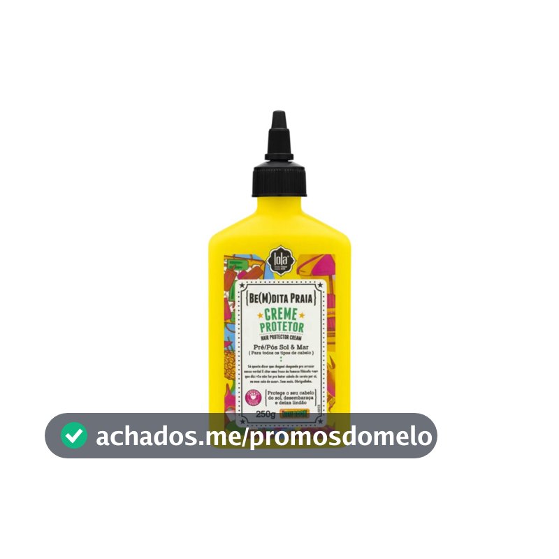 Creme Protetor Be(m)dita Praia Lola 250g