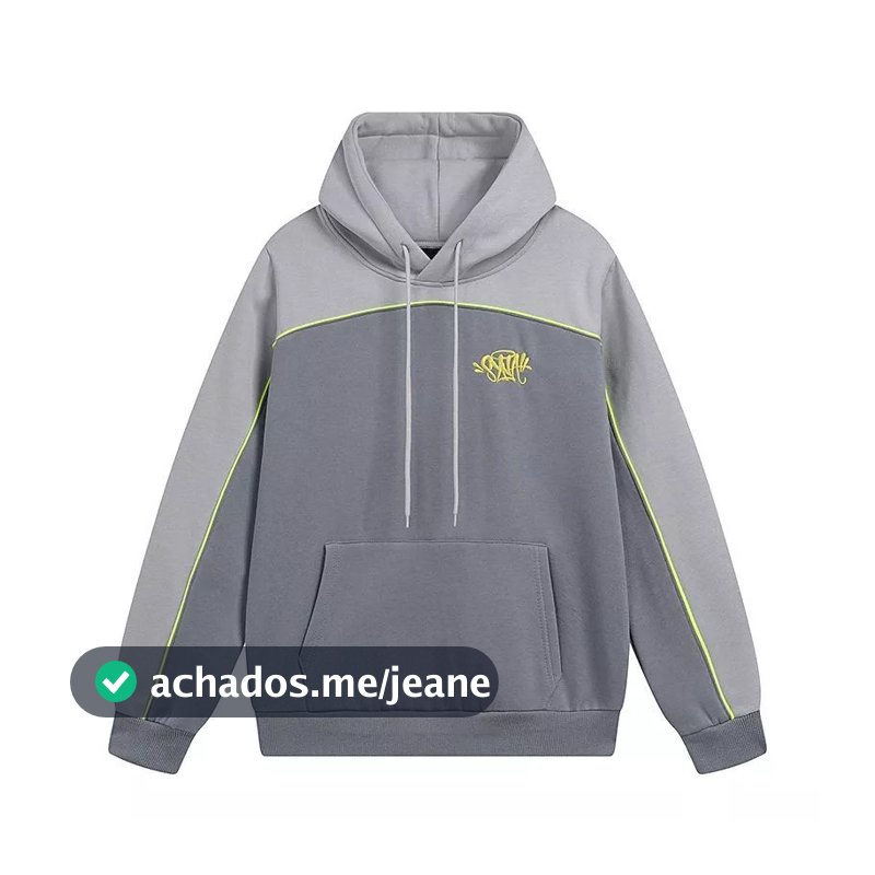 Moletom Com Capuz Synaworld , Casual Masculino