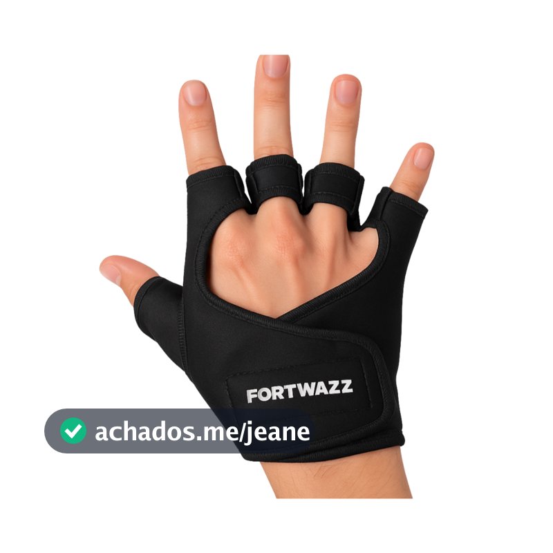 Luva Musculação Luva Fitness Anti Calo Neoprene 3MM
