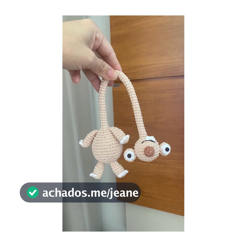 Sid a era do Gelo em crochê amigurumi