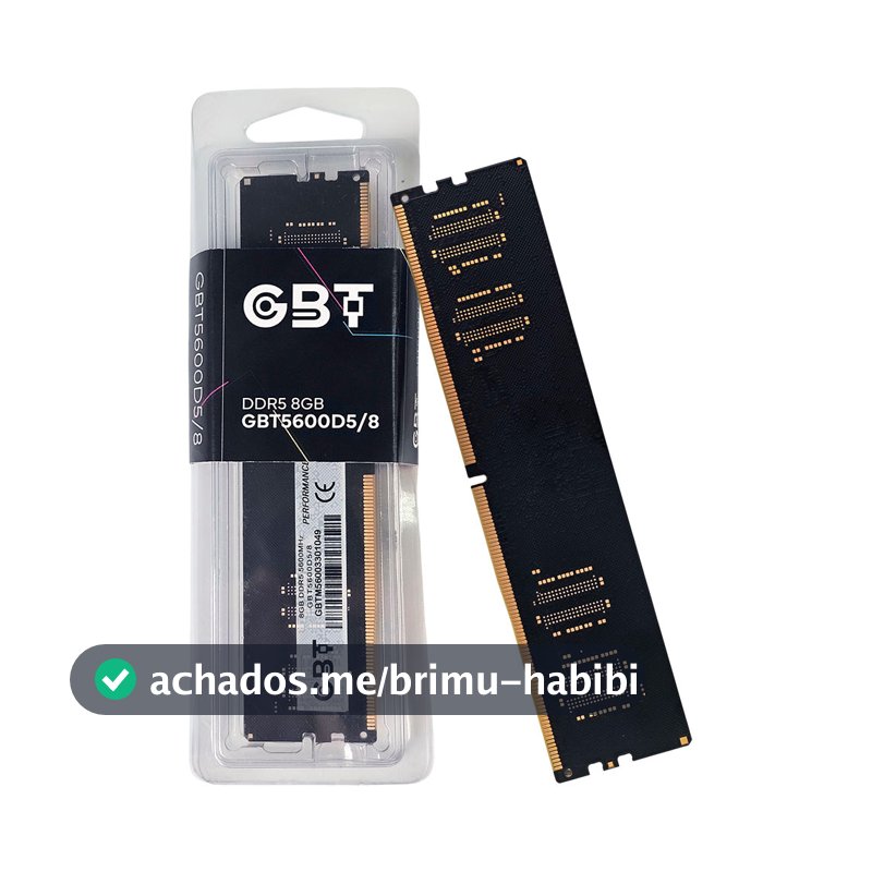Memória Gbt 8gb Ddr5 5600mhz - Gbt5600d5/8