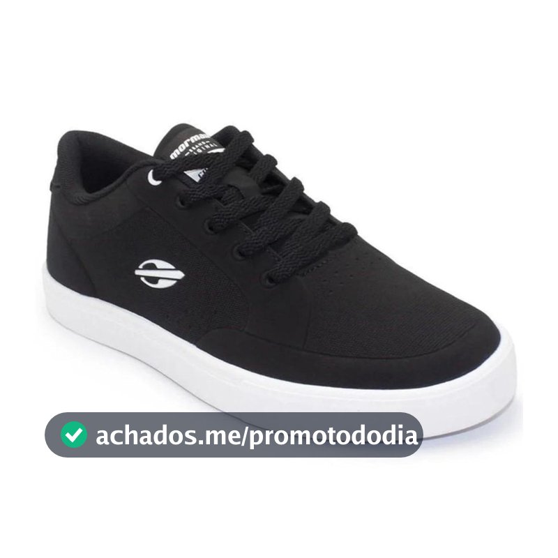 Tênis Mormaii Urban Free Masculino - Preto e Branco