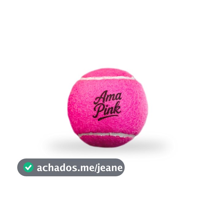 Bola Beach Tennis - AMA PINK - Pack 3 Bolas