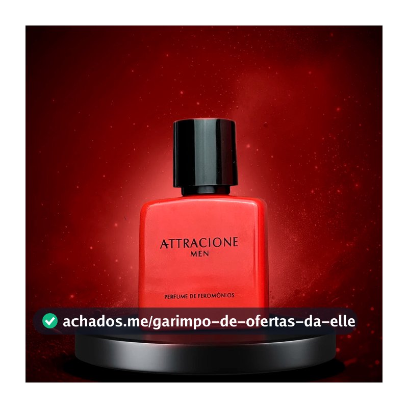 Attracione Men (Perfume Masculino com Feromônios Ativados)