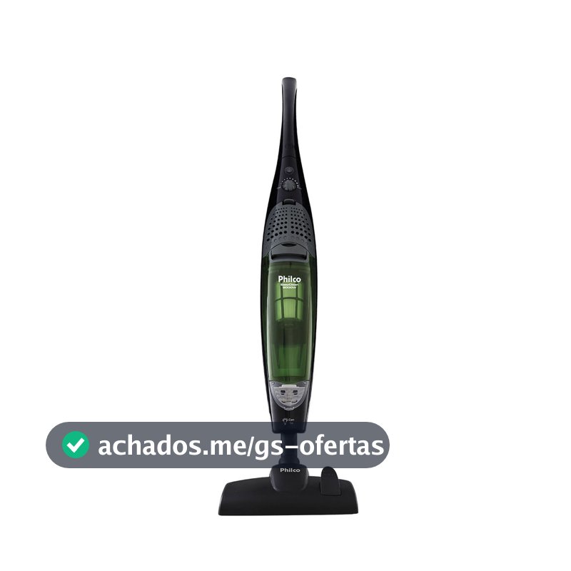Aspirador de Pó Vertical Philco 2 em 1 1000W Easy Clean