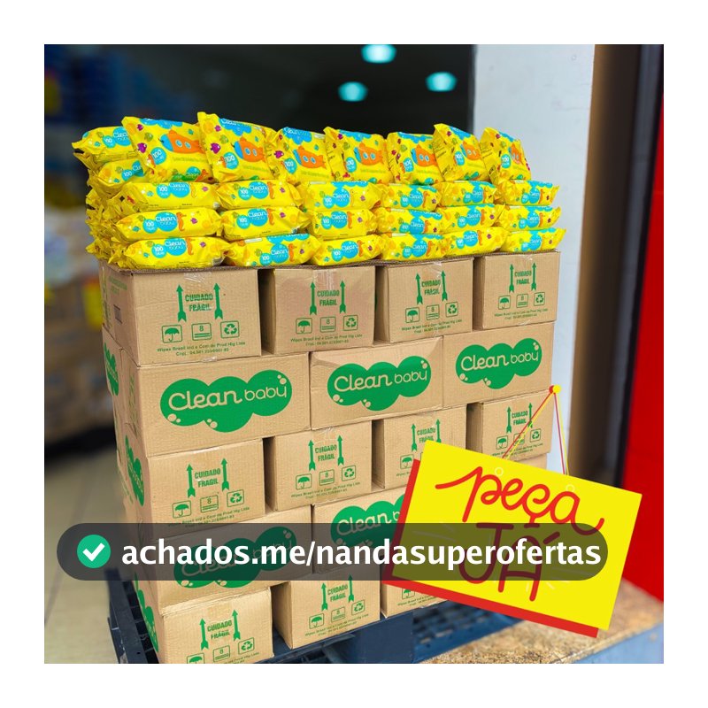 Caixa Kit Com 300  Lenços/Toalhas Umedecida  Kit Higiene Bebe Promoção