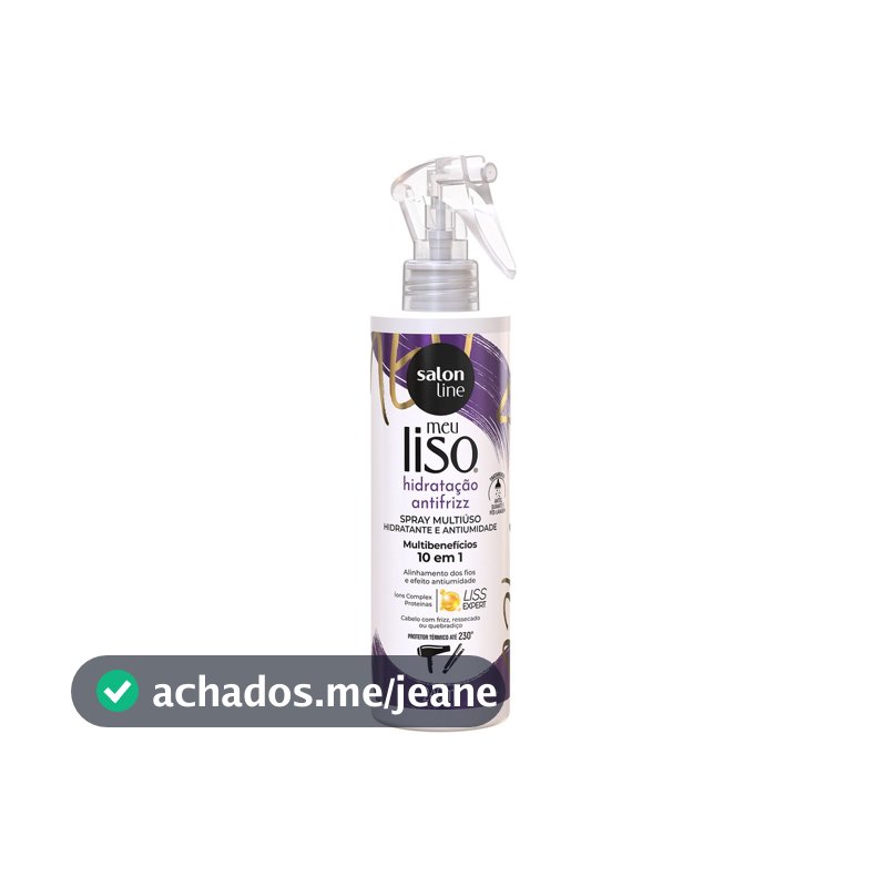 Spray 10 em 1 Meu Liso Antifrizz 240ml
