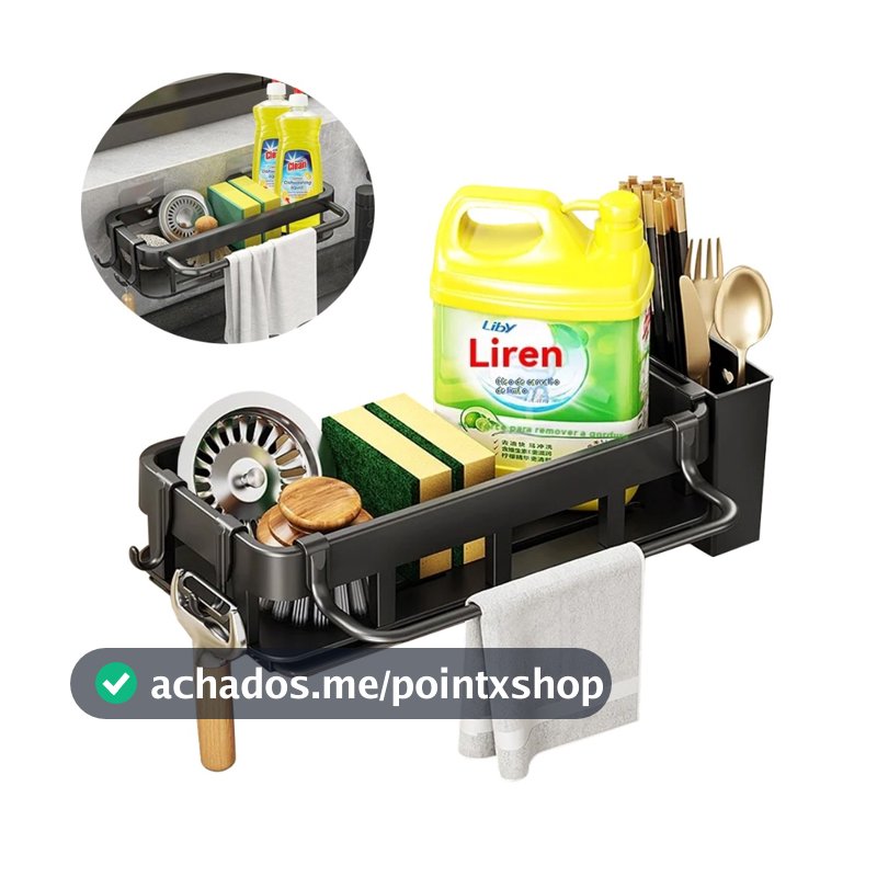 Escorredor De Louças Organizador Suporte De Cozinha Oi-0590