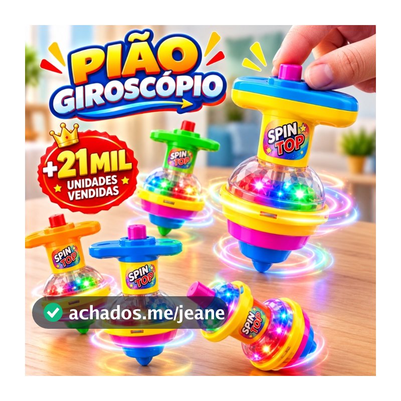 Kit 3/5/10/12/15 Pião Giroscópio Brinquedo Infantil Brincadeira Criança Lembrancinhas Presente