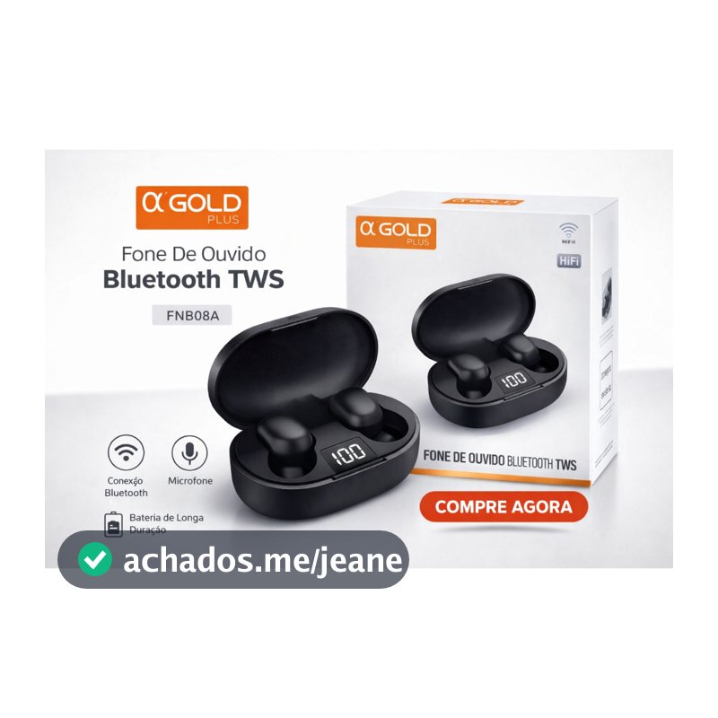 fone bluetooth sem fio, fone tws, fone bluetooth barato, fone com display, fone wireless, fone para celular, fone esport