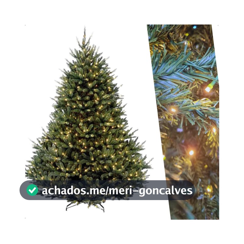 Árvore De Natal Grande Premium 1362 Galhos 2,40m Com Led