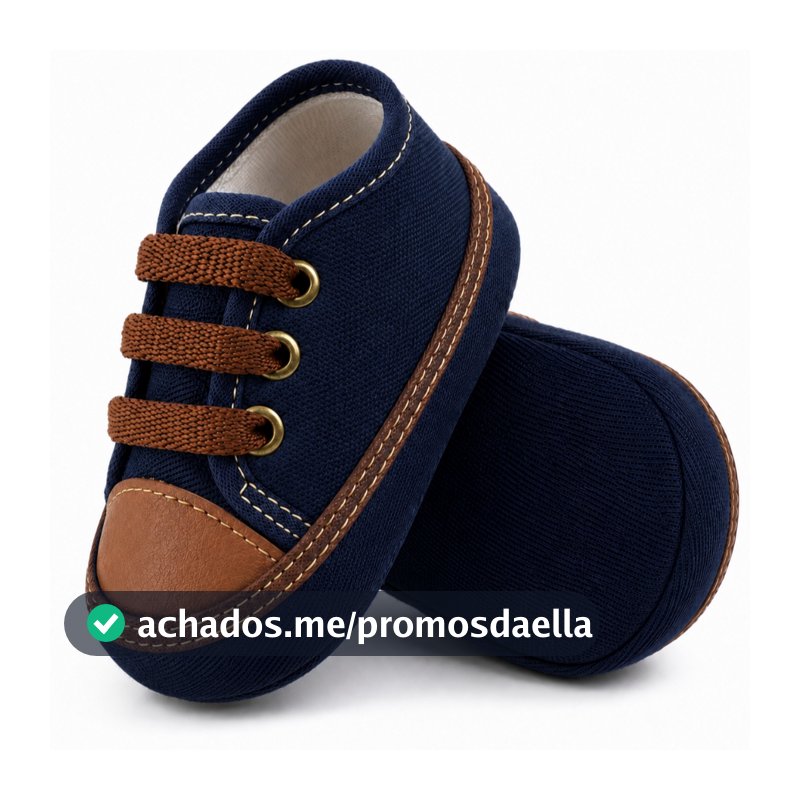 Tenis Bebe Menino Sapatinho Infantil Bebê Macio Confortavel Antialergico Leve