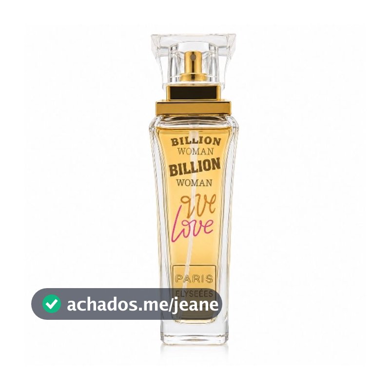 Perfume Importado Feminino Billion Woman Love 100ml