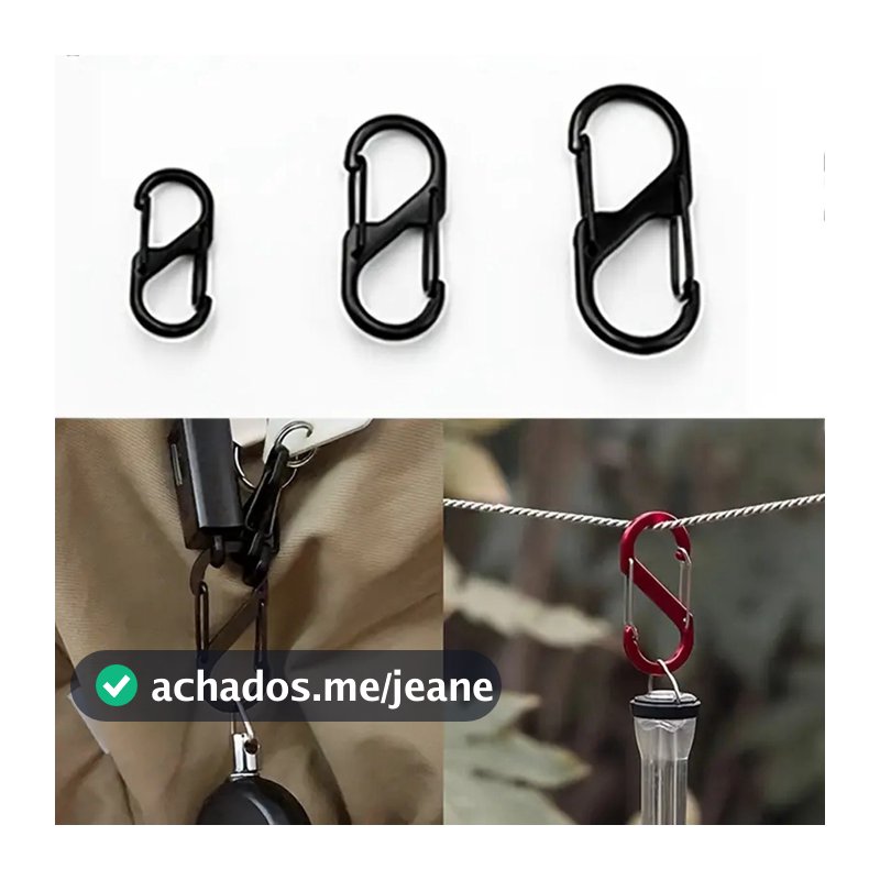 5 Pcs Zipper Clipes Anti-Furto Com Mola Dupla Pull Locks S Fechadura Fecho De Correr Em Forma De Mochila