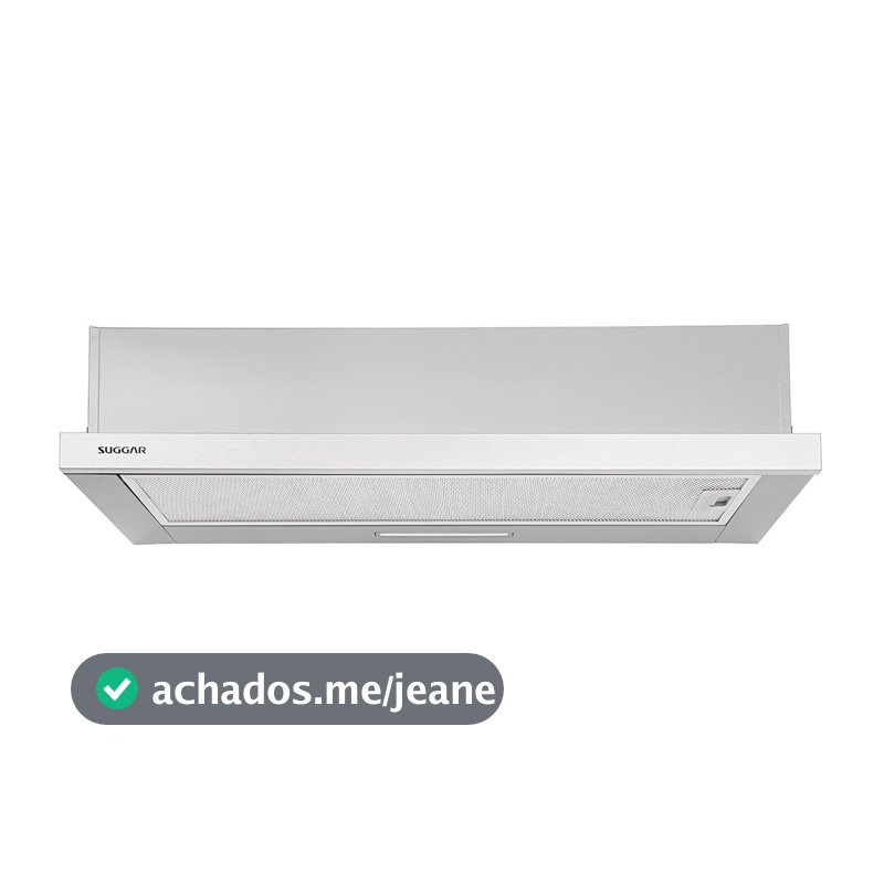 Depurador Exaustor Slim De Embutir 60Cm Inox De61Ix 110V Suggar