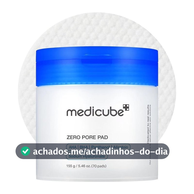 Almofada de algodão para limpeza de ácido salicílico ZERO PORE PAD melhora a almofada de limpeza de cravos POROS