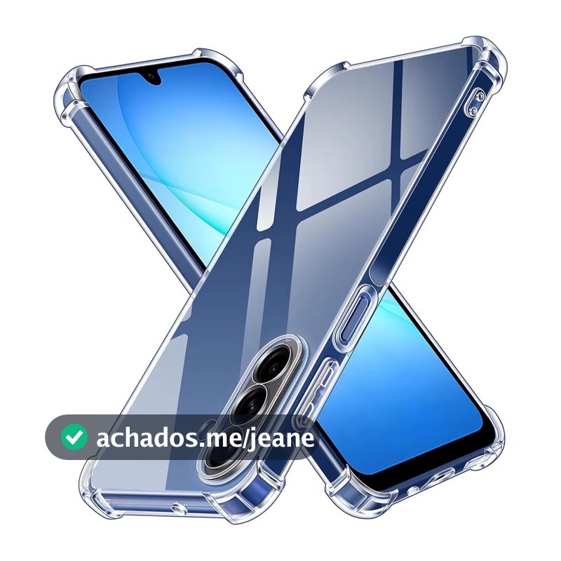 Kit Capa Capinha Case Anti Impacto Para Samsung Galaxy Todos Modelos Transparente