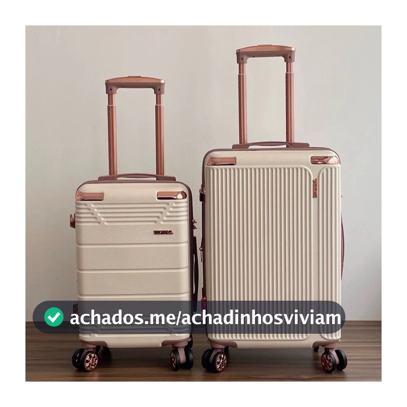 Mala De Viagem/Bordo 10KG,Nova Estilo Zíper Dupla Camada Anti-Roubo,Rodas Duplas 360Grau lançamento