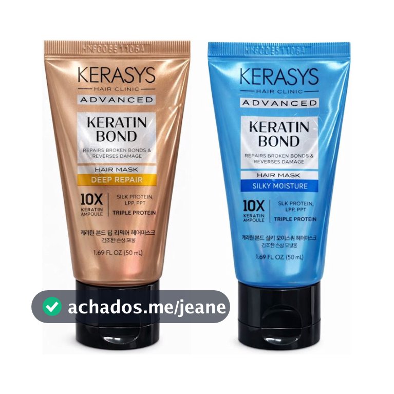 Kerasys Keratin Bond Kit(trat.deep Repair+silk Moisture)50ml
