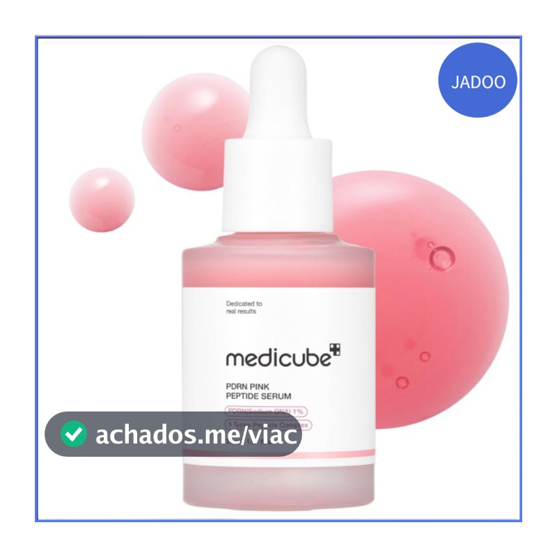 Medicube PDRN Pink Peptide Serum 30ML-Glass Glow Skin , Colágeno ,
