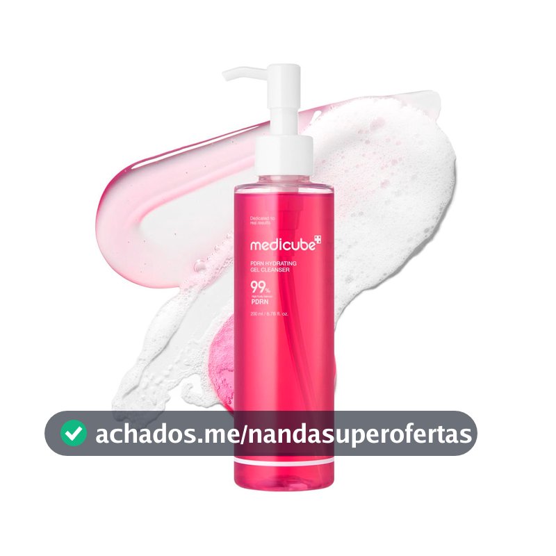 Gel Limpeza Medicube PDRN 200ml Skincare Coreano Hidratante