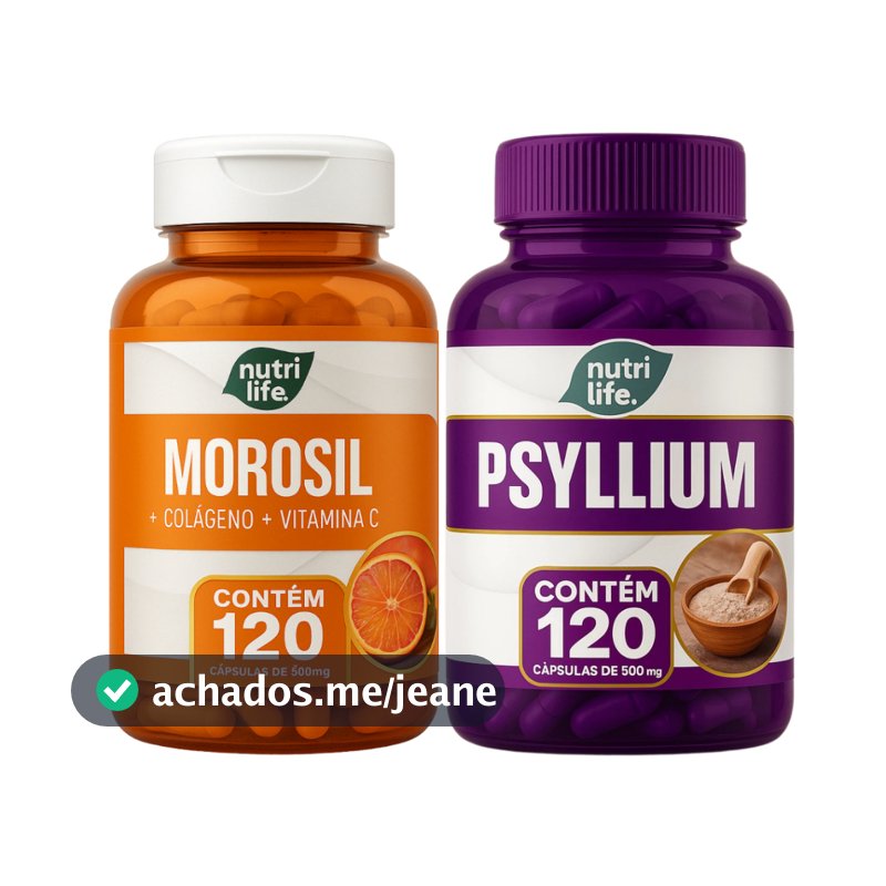 Kit Cinturinha Fina – Laranja Moro + Psyllium