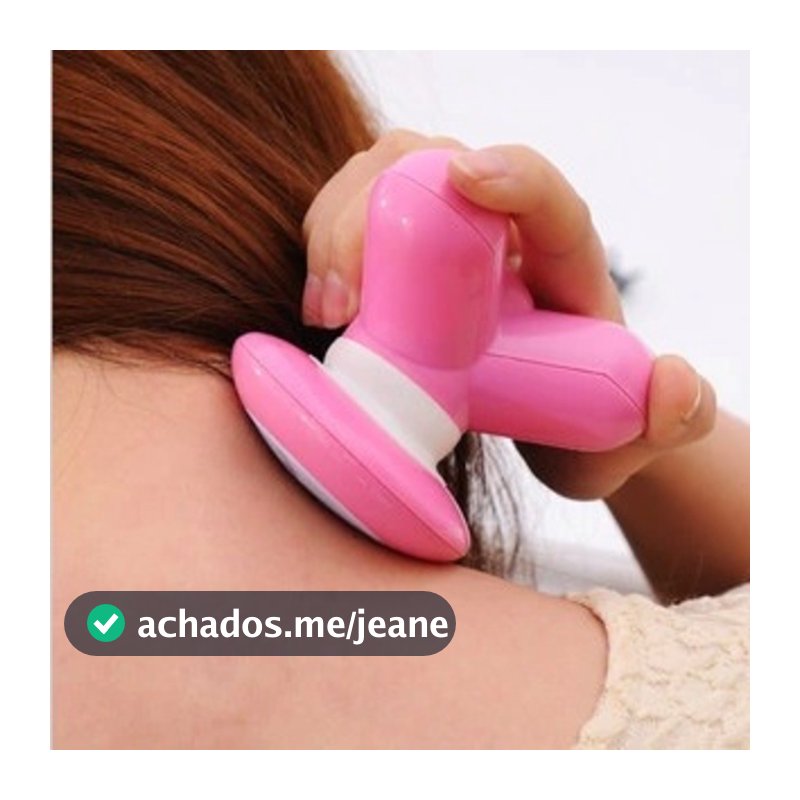 Mini Massageador Elétrico Mimo Corporal Pescoço Costas