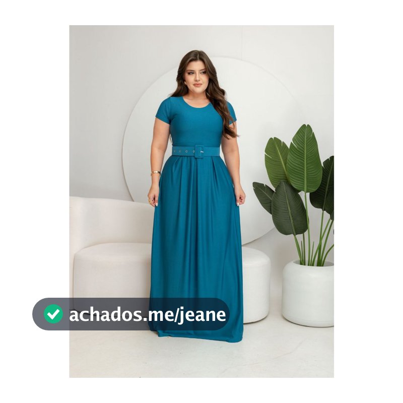 VESTIDO LONGO IMPERIAL MAJESTADE MODA FLOW ENCANTO MODA MODESTA SUPLEX