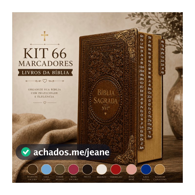 66 Marcadores Bíblicos Evangélica Livros Da Bíblia Organizador Bíblia Estudo Bíblico Cristão