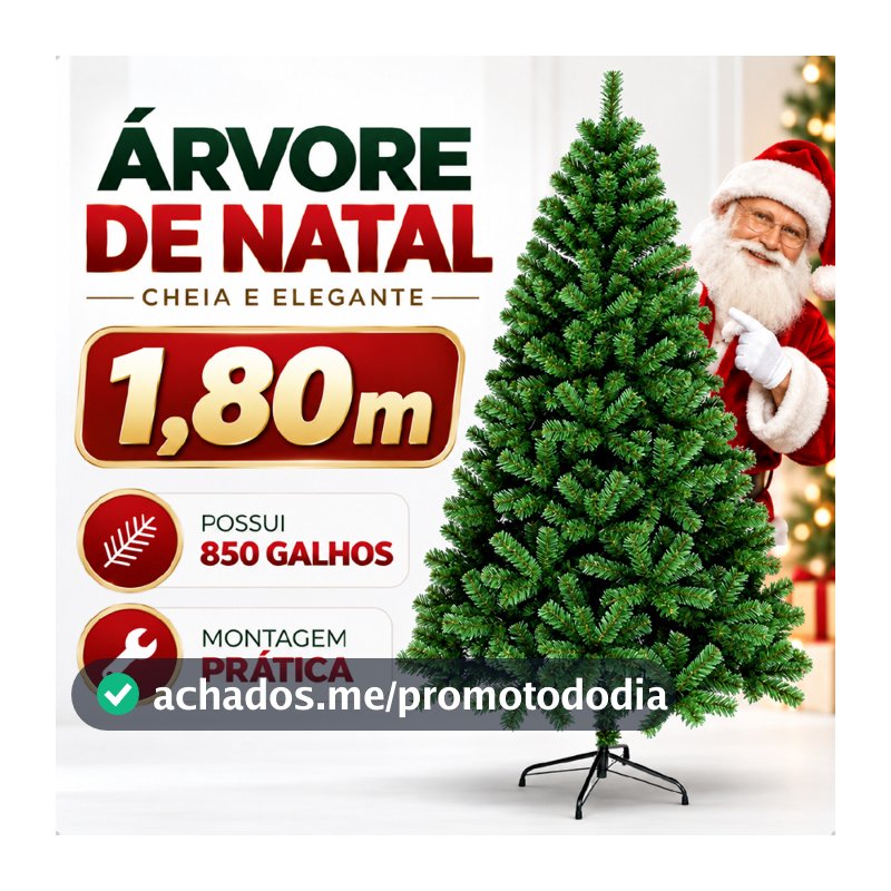 Árvore De Natal Pinheiro Canadense Luxo Base de Ferro 1,50m 1,80m 2,10m 2,40m Galhos Super Cheios Com Hastes Flexíveis