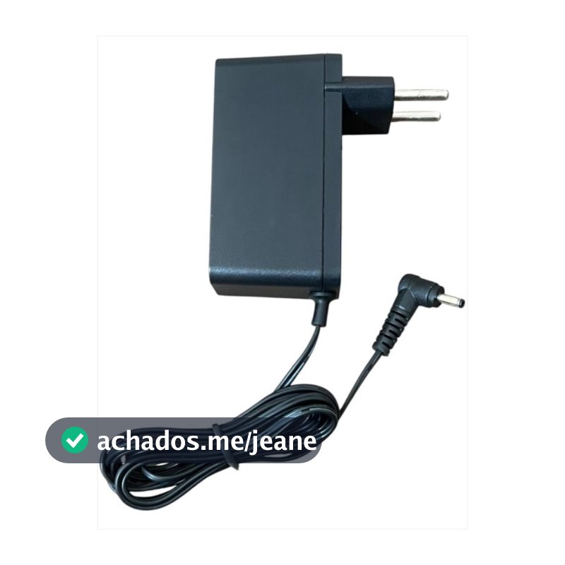 Fonte de Notebook Multilaser 12v 2a Plug Fino