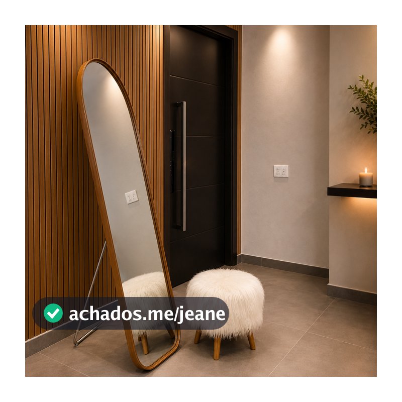 Espelho Base Reta 150x60cm 170x70cm Corpo Inteiro Com Suporte de Chão Moldura Alumínio Salão Quarto Sala Decorativo