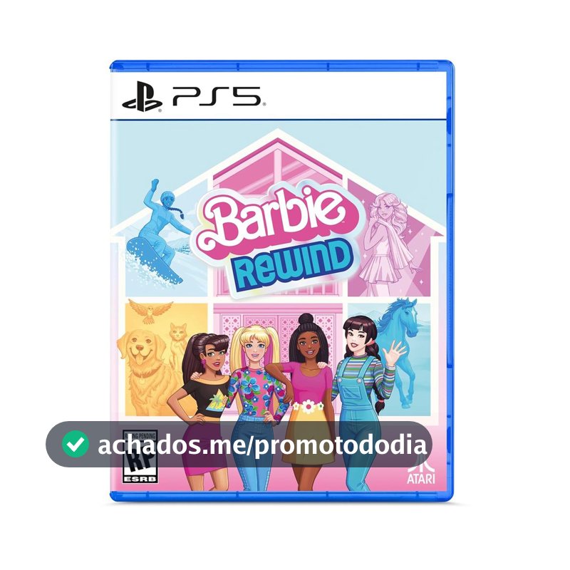 Barbie Rewind PS5 Midia Fisica