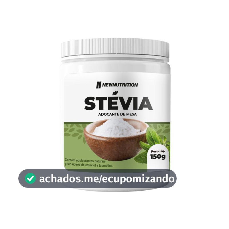 Adoçante Natural Stevia  150g NEWNUTRITION