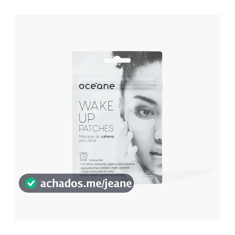 Máscara de Cafeína para Olhos - Wake Up Patches 30un
