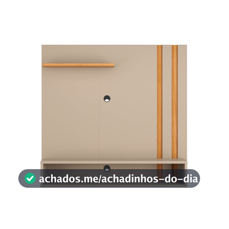 Painel Ligth Para TV 32 Polegadas Nicho Moderno Luxo