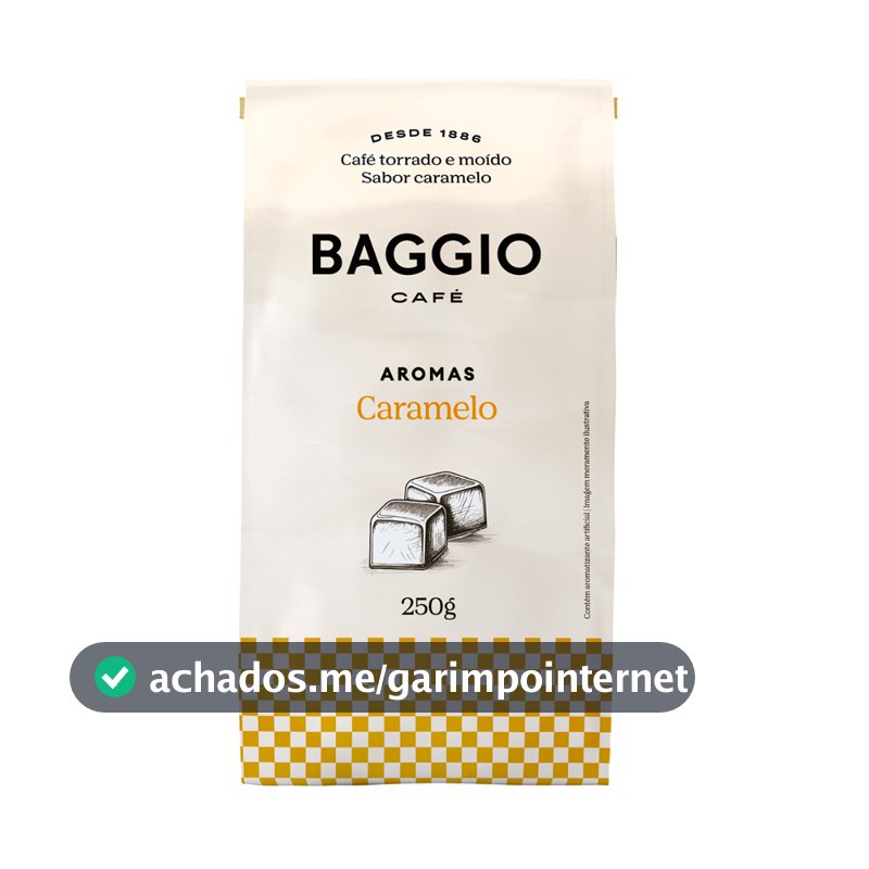Baggio Café - Café Torrado e Moído Aromas Caramelo 250g