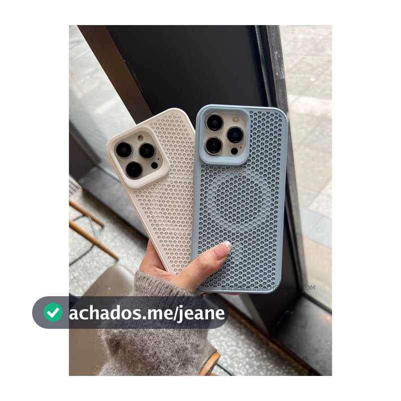 Carregamento Magnético Sem Fio Dissipação De Calor Capa Dura À Prova De Choque Para iPhone17 15 /14 13 12 11 Pro Max