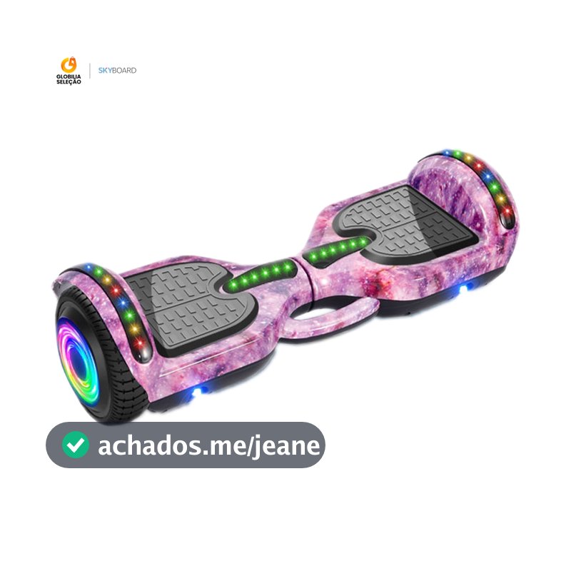 Hoverboard Overboard Infantil Skate Elétrico 6.5"  Led Bluetooth Bateria De Grande Capacidade Motor Brushless HBD65S