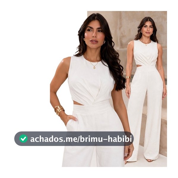 Macacão Feminino Alfaiataria Longo Elegante Clássico Confortável Moderno