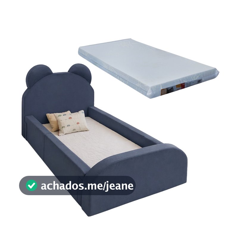 Cama Juvenil Espuma Montessoriana Acompanha colchão