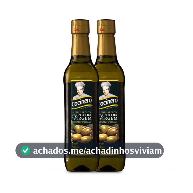 Kit 02 Unidades Azeite Extra Virgem 500ml Cocinero