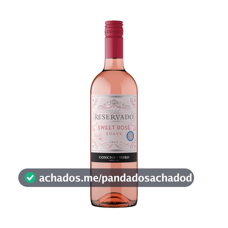 Vinho Rosé Chileno Reservado Sweet Rosé 750ml