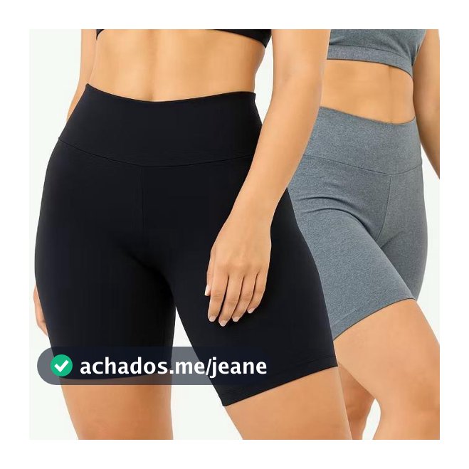 Shortinho Bermudinha Legue Legging Cross Fit Academia Dia Dia Original