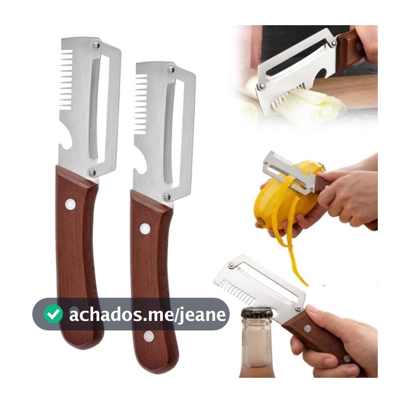 Descascador De Vegetais Multifuncional , Abridor De Garrafas , Lâmina Afiada , Alça Antiderrapante Para Batatas , Cenour
