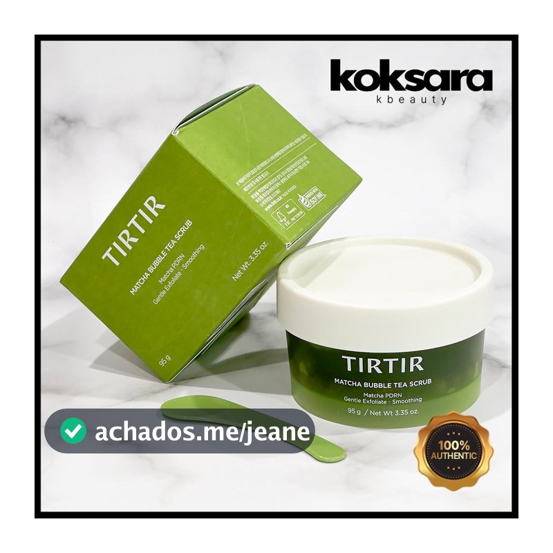 TIRTIR Matcha Bubble Tea Scrub 95g