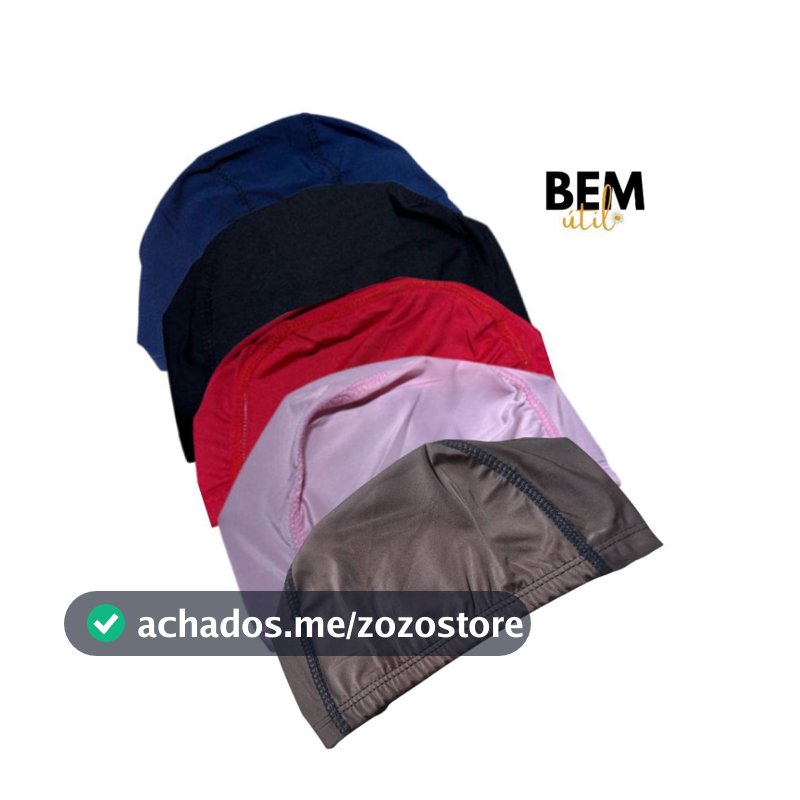 Touca de Tecido Para Natação E Hidroginástica Jovem E Adulto Unisex/Praia Piscina