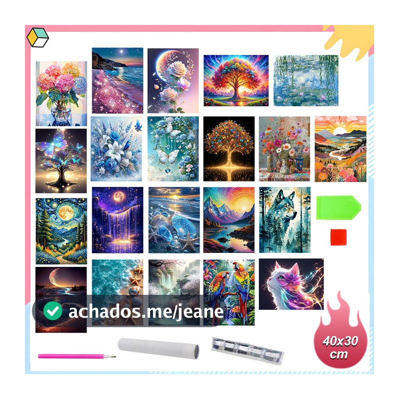 30 x 40 cm, Kits de pintura de diamante para adultos 5D DIY gato broca quadrada completa diamantes kit de arte