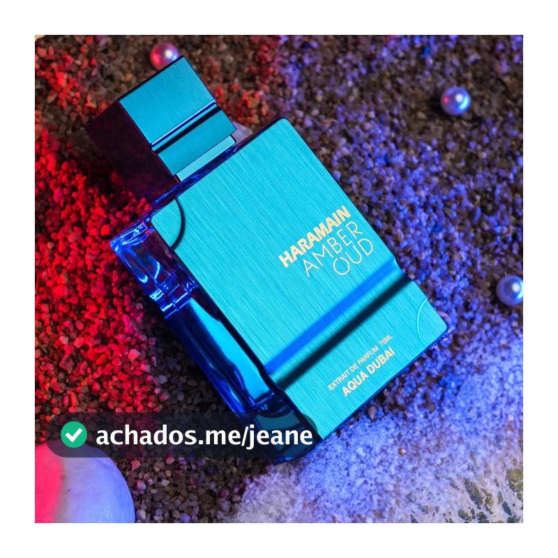 Perfume Árabe Al Haramain Amber Oud Aqua Dubai EDP 100ml